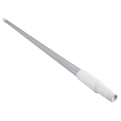 Manche aluminium 140cm Ø25mm Embout à vis Gamme alimentaire