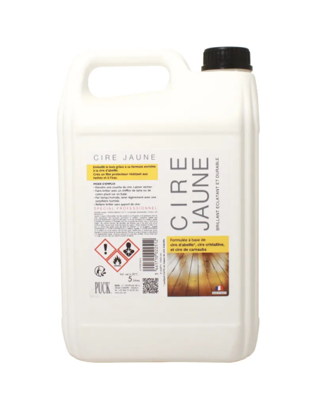 Cire liquide bois PUCK Bidon de 5L