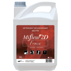 Détergent surodorant neutre Fraise MIFLEUR Bidon de 5L