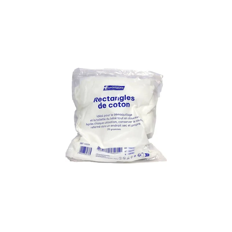 Cotopads sachet de 180 carrés de coton bio
