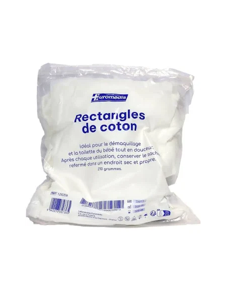 Cotopads sachet de 180 carrés de coton bio