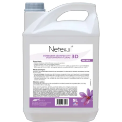 Détergent désinfectant désodorisant Netexol 3d Floral 5L