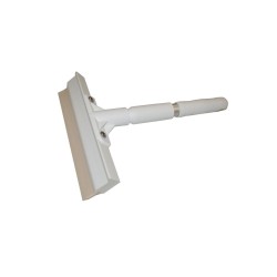 Raclette de table blanche 25cm - A l'unité