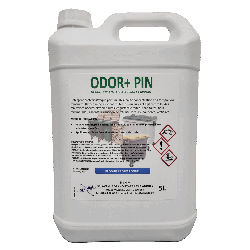 Détergent assainissant  poubelle  à haute concentration SI ODOR + PIN Bidon 5L