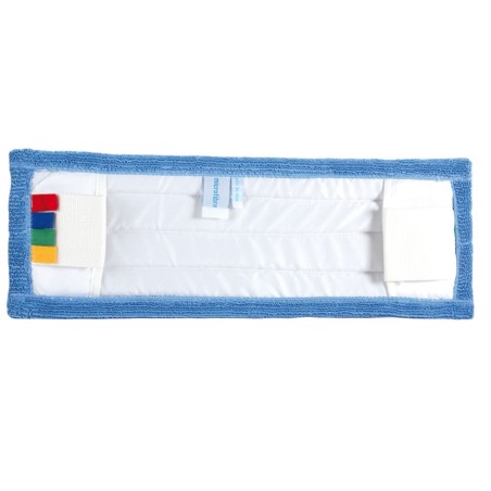 Frange microfibre 40 cm poche et languette avec 2 oeillets
