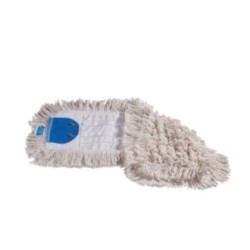 Frange coton 40 cm poche et languette