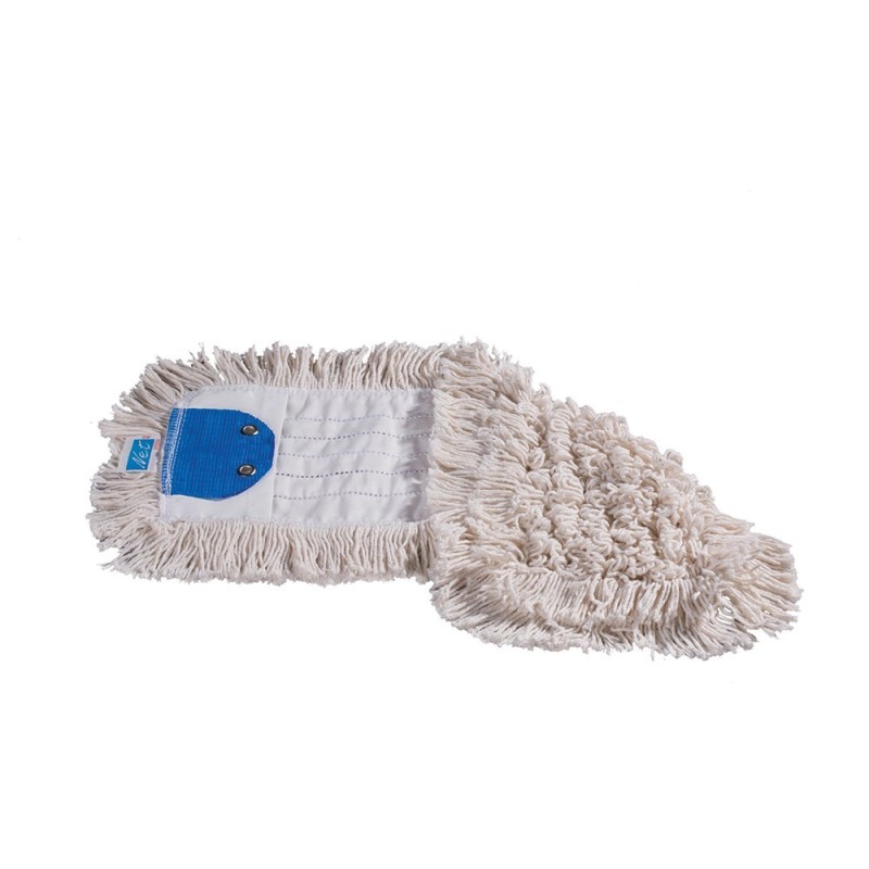 Frange coton 40 cm poche et languette