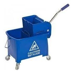 Chariot de lavage double seaux 20L