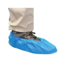 Surchaussures PE bleue le lot de 100