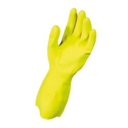 Gant ménage jaune latex Les 12