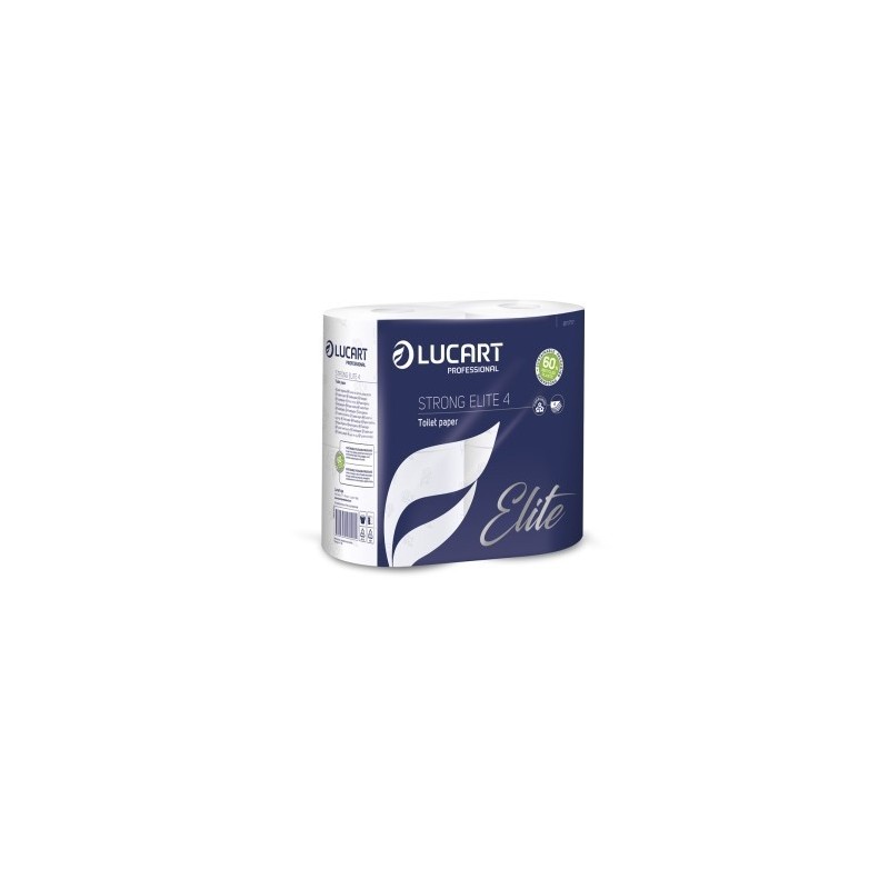 Papier toilette 4 plis Lucart 56 rouleaux