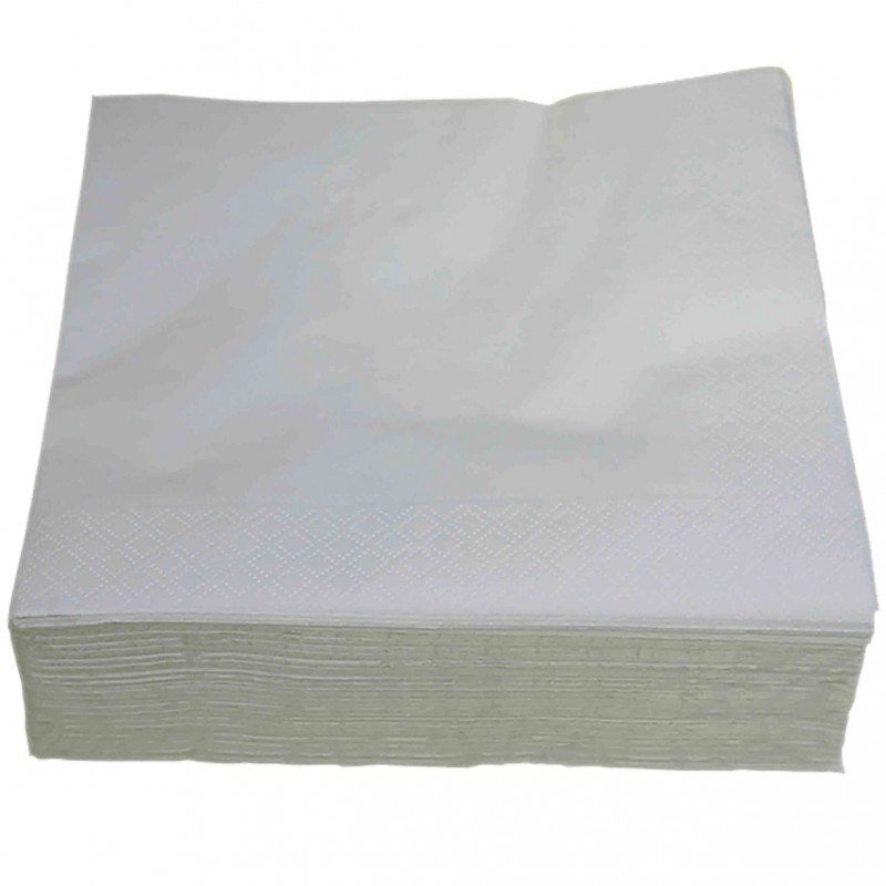 Serviettes Ouate 30x30 2plis Carton de 3200 serviettes