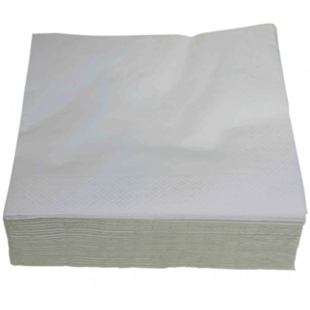 Serviettes Ouate 30x30 2plis Carton de 3200 serviettes