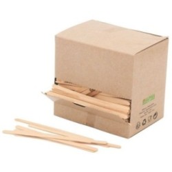 Agitateur à boissons 11cm en bois - Boite de 1000