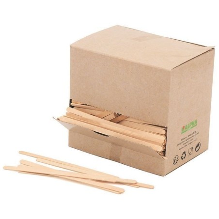 Agitateur à boissons 11cm en bois - Boite de 1000
