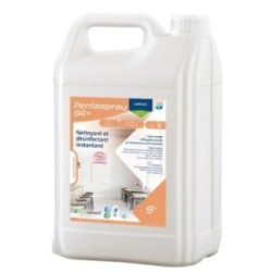 Détergent désinfectant sans parfum sans rinçage Ecocert Pentaspray SR Bidon 5L