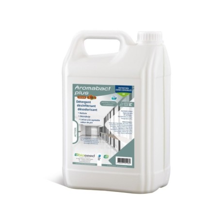 Détergent désinfectant Flacon doseur 1L AROMABACT PLUS