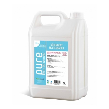 Détergent multi-usages Ecocert PURE DTU Bidon 5L