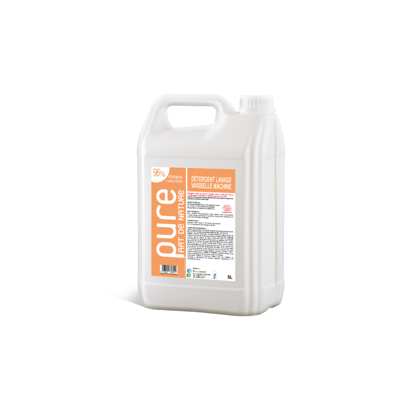 Lavage machine eau dure Ecocert Pure Lavage Bidon de 5L