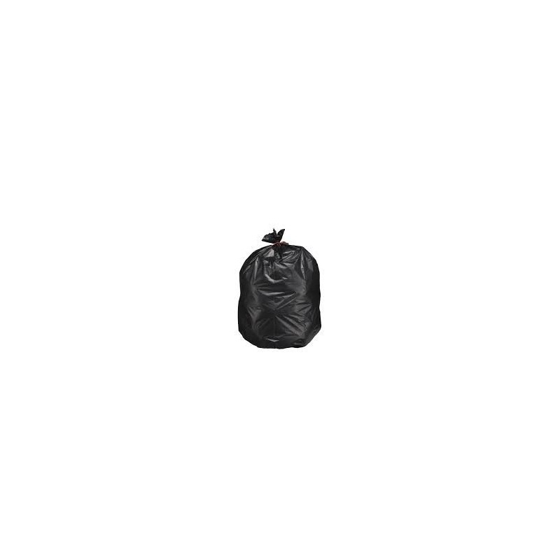 Sac poubelle 100L 50µ - Carton de 200 - 10 rlx de 20 sacs