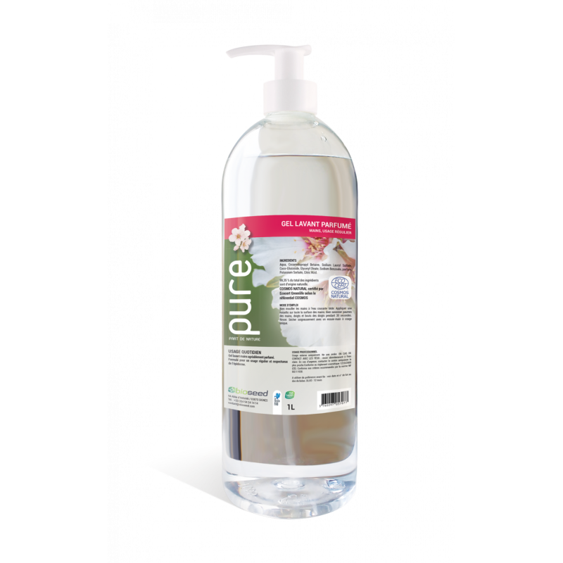 Gel lavant Ecocert 1L PURE MAINS
