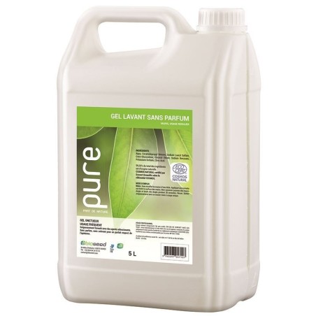 Gel lavant mains sans parfum Pure Neutral Bidon de 5L