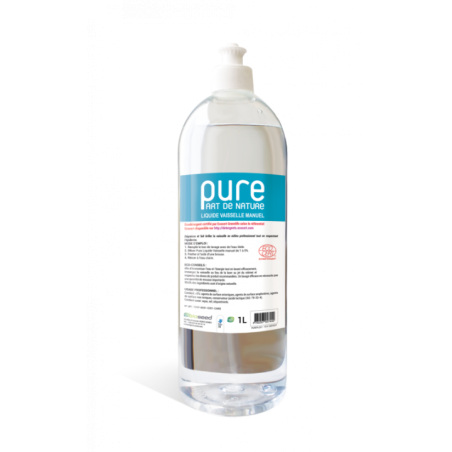 Liquide vaisselle concentré Ecocert Pure plonge Flacon de 1L
