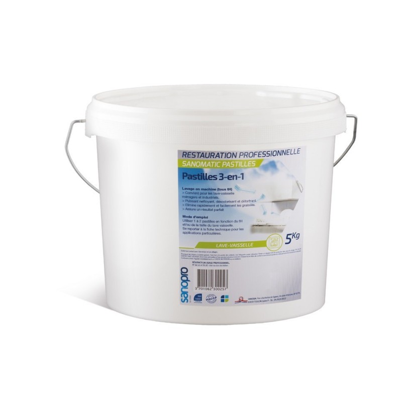 Pastilles vaisselles SANOMATIC -150 pastilles