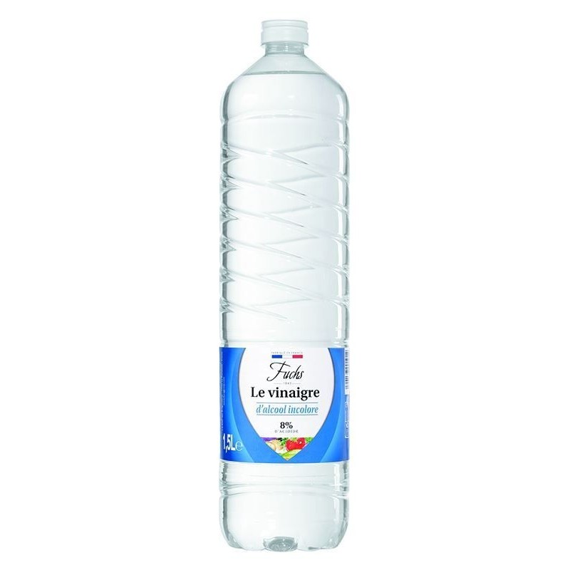 Vinaigre d'alcool cristal Flacon de 1.5L