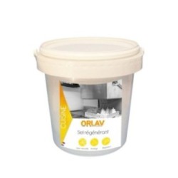 Sel régénérant machine en granulé ORLAV - Seau de 10 kg