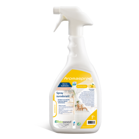 Surodorant rémanent Pulvé. 1L Aromaspray citron