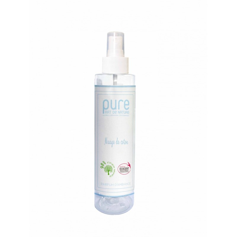 Surodorant Ecocert destructeur d'odeur Fleur de coton spray 250ml