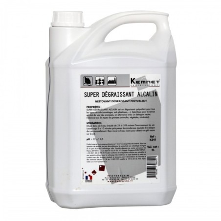 KEMNET K241 Super dégraissant alcalin polyvalent - Bidon de 5L