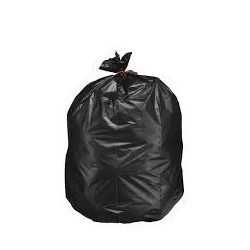 Sac poubelle 110L BD Xtra Noir 65µ - Carton de 200 (8 x 25) sacs