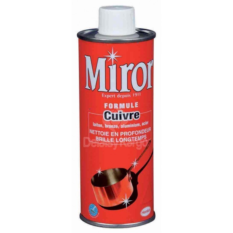 Miror Cuivre - Nettoyant Métaux - Laiton, Bronze, Aluminium, Acier et Zinc