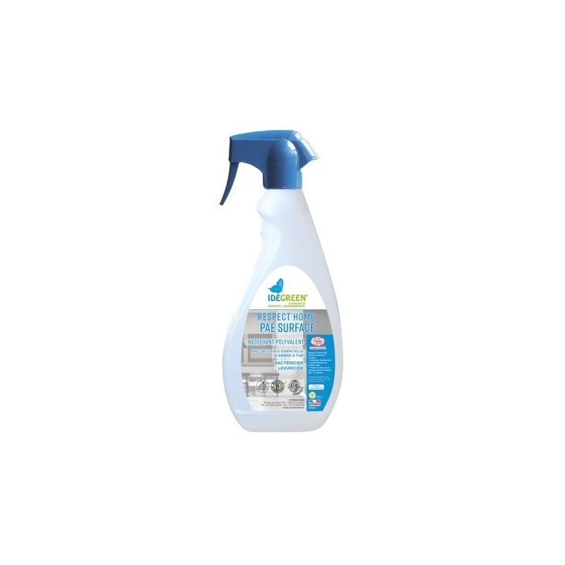 Nettoyant dégraissant désinfectant Ecocert Respect‚Home Concentré AL+ Pulve 750ml