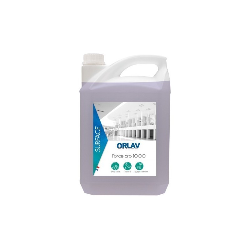 Force pro 1000 Super dégraissant Orlav - Bidon 5L
