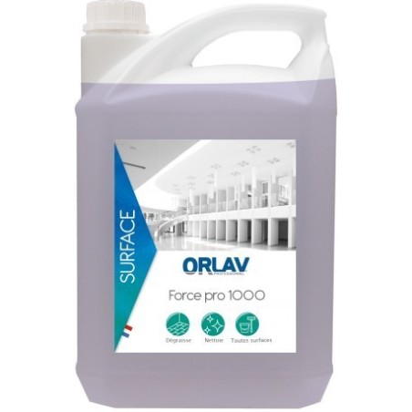 Force pro 1000 Super dégraissant Orlav - Bidon 5L