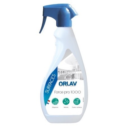Force pro 1000 Super dégraissant Orlav - Pulvé. 750ml