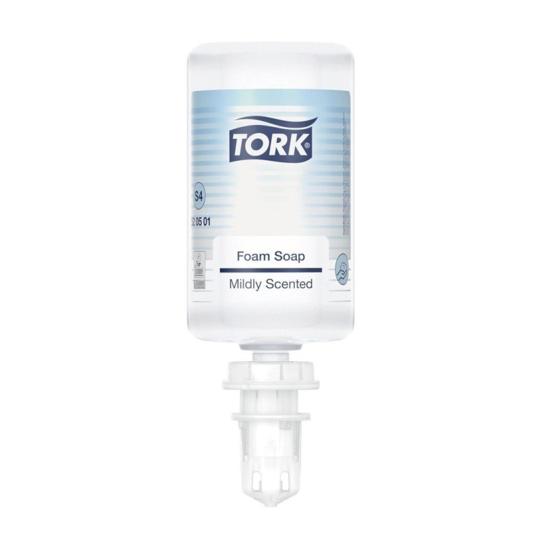 Savon mousse Tork S4 6x1L professionnel