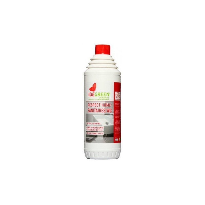 Gel wc Ecocert parfumé - Respect'home sanitaires Flacon 1L