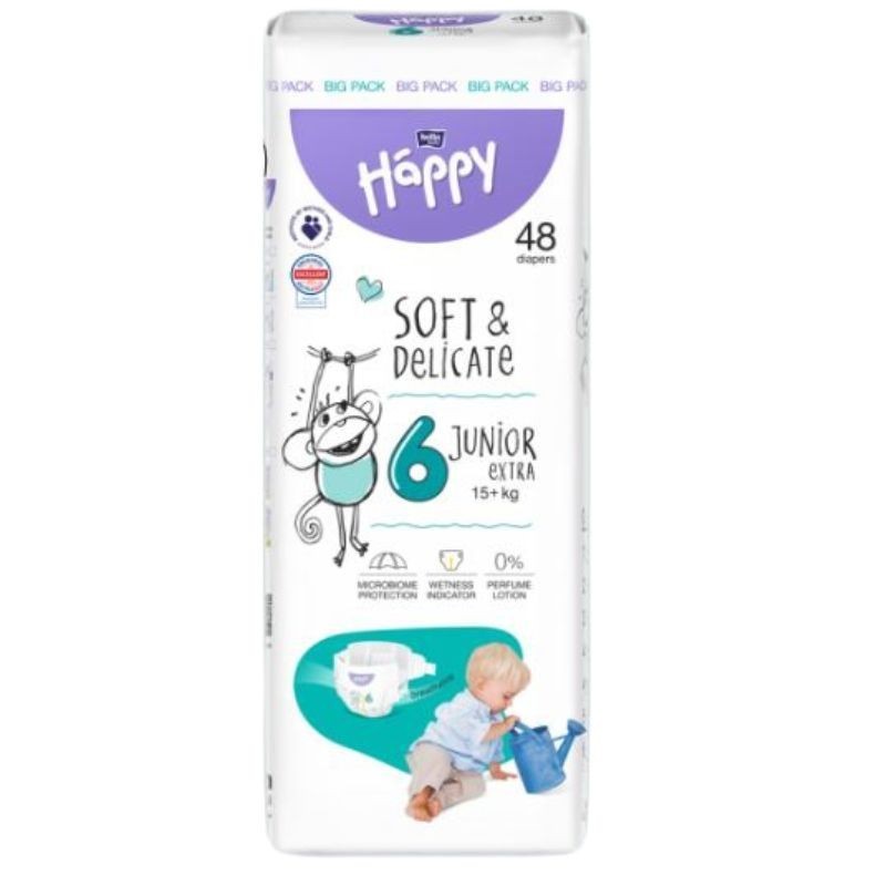 T6 Couche Bella Happy Carton de 192 couches