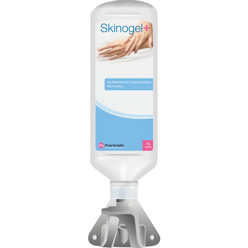 GEL HYDROALCOOLIQUE SKINOGEL+ CARTOUCHE AIRLESS 1L