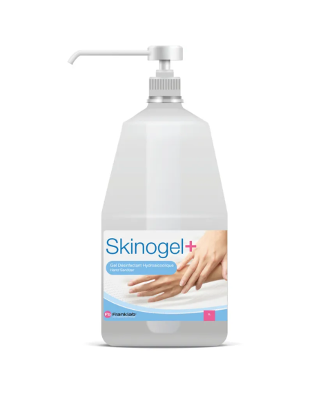 GEL HYDROALCOOLIQUE SKINOGEL+ FLACON POMPE 1L