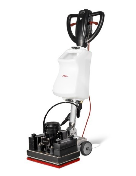 Monobrosse TITAN SQUARE orbital, réservoir 12L SPRINTUS