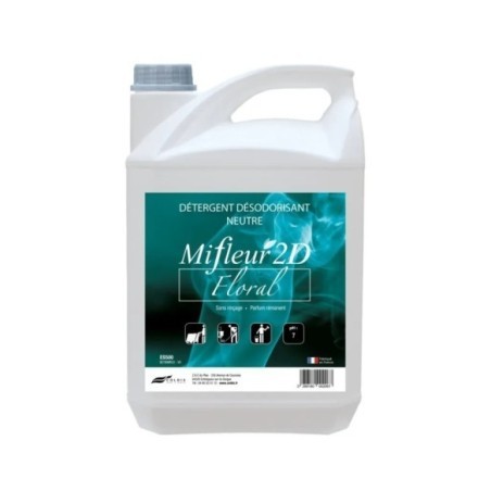 Détergent surodorant neutre Floral MIFLEUR Bidon de 5L
