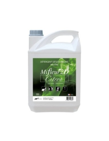 Détergent surodorant neutre Citron MIFLEUR Bidon de 5L