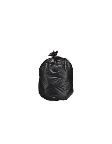 Sac Poubelle 100L Noir 35µ  - Carton de 200 (8x25 sacs)