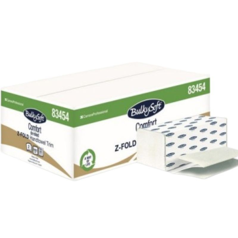 Essuie mains Z enchevêtré Ecolabel . 3750F - 25 paquets de 150