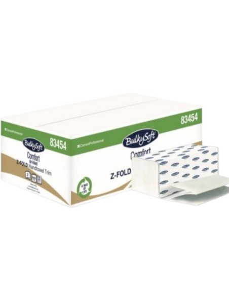 Essuie mains Z enchevêtré Ecolabel . 3750F - 25 paquets de 150